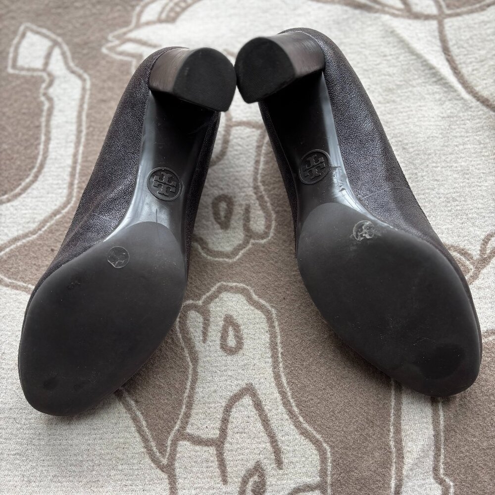 Tory Burch Brown Leather Pumps - Picture 5 of 7